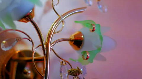 Shadow of a nightlight Stock Footage 862066