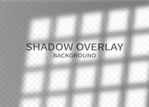Shadow overlay effect background. Window frame shadow and soft light on verti Stock Illustration
