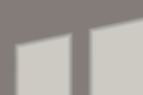 Shadow overlay effect. Soft realistic shadow. Vector Stock Illustration