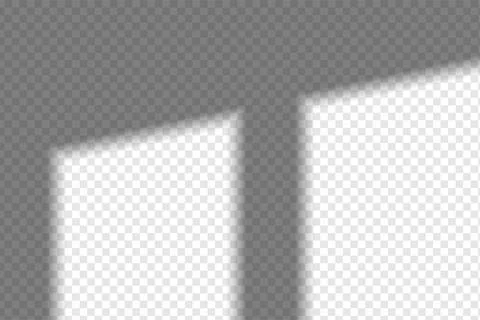 Shadow overlay effect. Soft realistic shadow. Vector イラスト素材