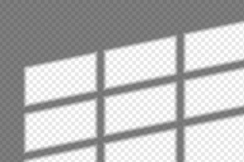 Shadow overlay effect. Soft realistic shadow. Vector 스톡 일러스트