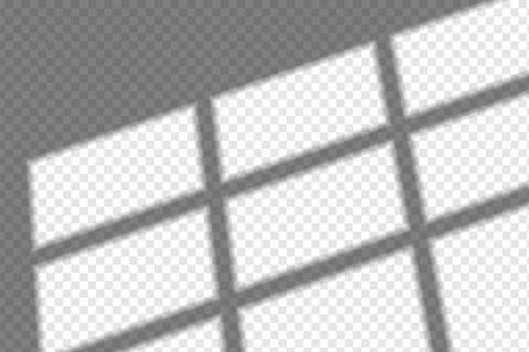 Shadow overlay effect. Soft realistic shadow. Vector 库存插图