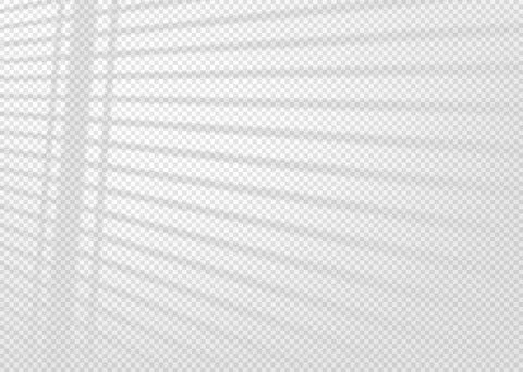 Shadow overlay effect of window blinds Illustrazione stock