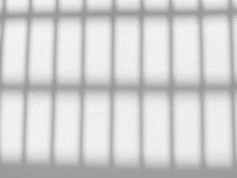 Shadow overlay from window on white texture wall Stock Photos