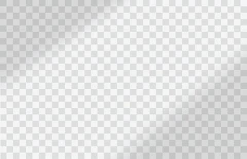 Shadow overlays on transparent background. Illustrazione stock