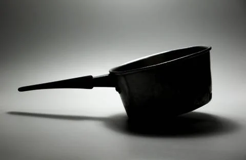 Shadow pan on  background Stock Photos