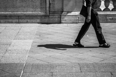 Shadow of people Foto stock