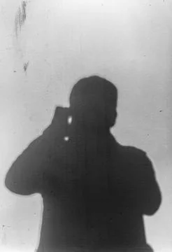 Shadow of a Photographer Stock Photos