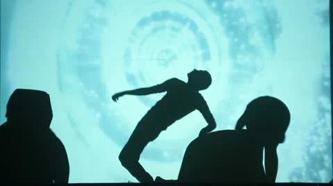 Shadow Play (abstract background) Video stock 21247494