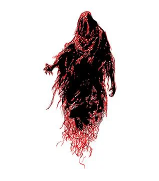 Shadow of Satan, devil, Lucifer, Demon, zombie, death. Stock Illustration