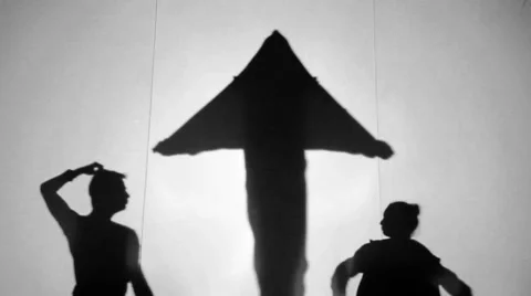 Shadow theater performance Stock Footage 54900710