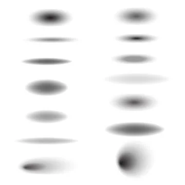 Shadow On Transparent Background Stock Illustration