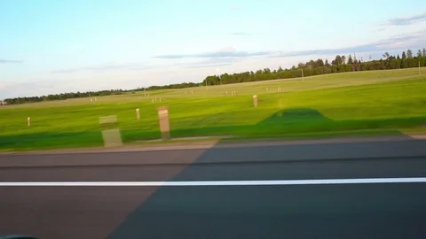 The shadow of a traveling car Stock Footage 76565482