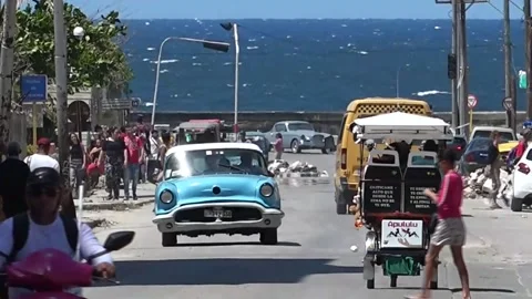 The shadow of a US intervention looms over Cuba 65 years after the Bay of Pigs,  Stock Footage 332933432