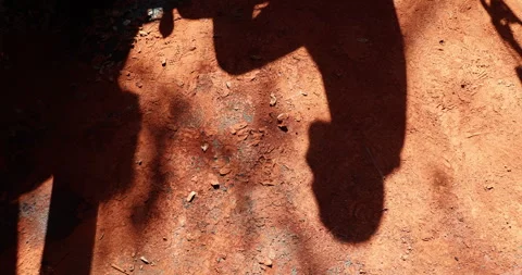 Shadow on wall Stock Footage 324099854