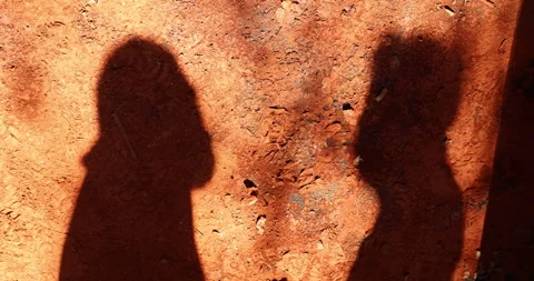 Shadow on wall Stock Footage 324101056