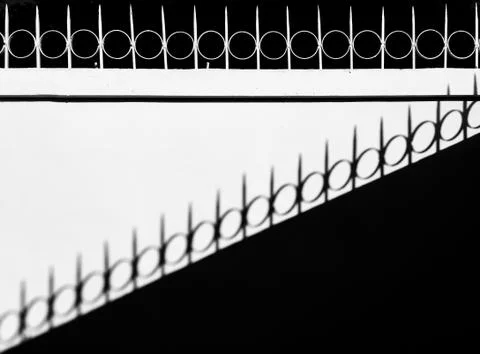 Shadow on wall Stock Photos