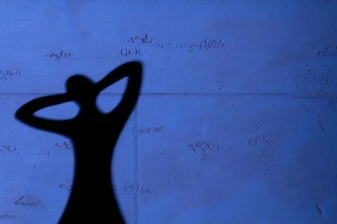 Shadow on wall Stock Photos