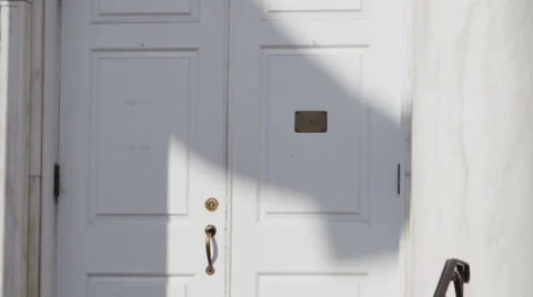 Shadow of waving flag Stock Footage 49834816