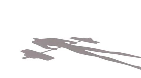 Shadow of a Weightlifter:  Looping Stock Footage 34567834