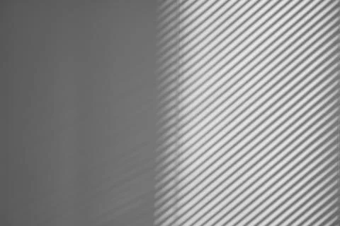 Shadow of window blinds abstract idea for intro or background. Stock Photos