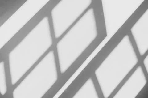Shadow of the window in morning light Stock Photos