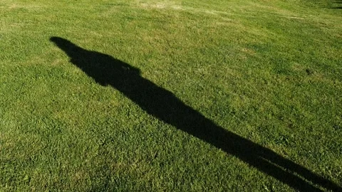 The Shadow Of A Woman Silhouette Dancing 