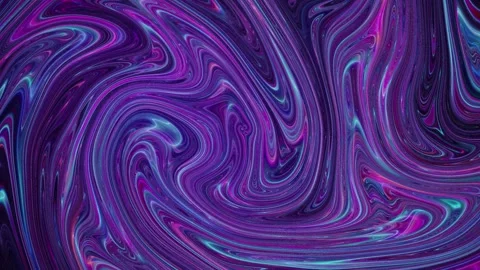 Shadowdancer Electric Neon Fluid 4K 60 FPS VJ Loop Background Stock Footage 340451359