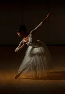 Shadowed Ballet Stock Photos