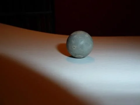 Shadowed mouse ball Stock Photos