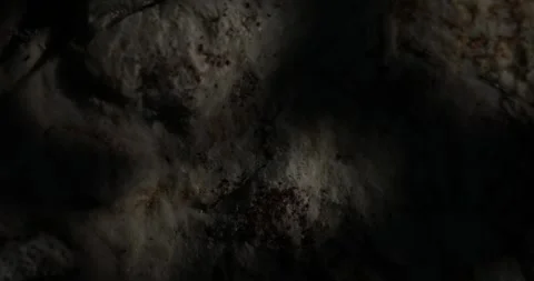 Shadowed Rock Surface with Natural Textures Stock Footage 292230804