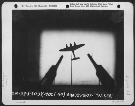 Shadowgrapher Trainer - The Shadowgraph Is A Device To Project On A Screen... Stock Photos