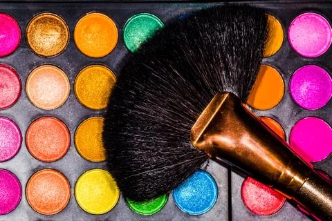 Shadows and brush Foto stock