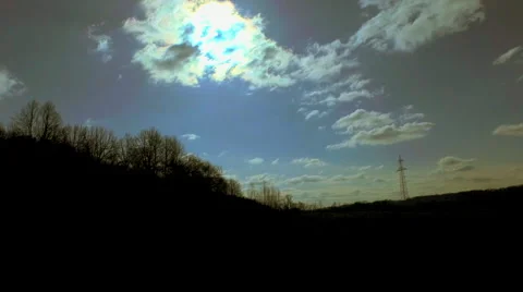 Shadows and Sky Stock Footage 47954899