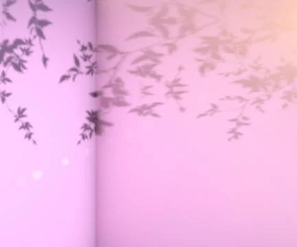 Shadows background.3d illustration Stock Illustration