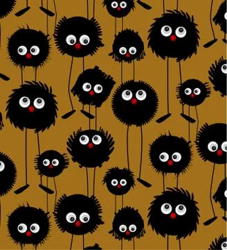 Shadows characters Stock Illustration