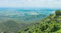 Shadows of clouds moving on flatland. Sunny day time-lapse. Beautiful landscape 4k or 4k+ Resolution