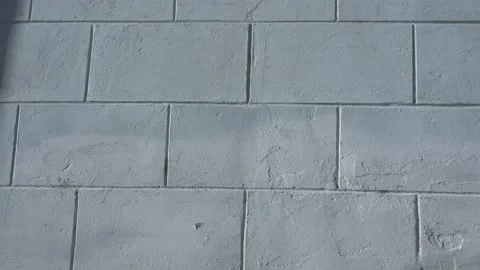 Shadows lattice Gate, on the wall. Stock Footage 135960169