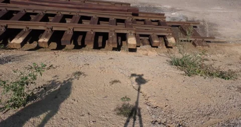 Shadows of making movie2 Stock Footage 261496824