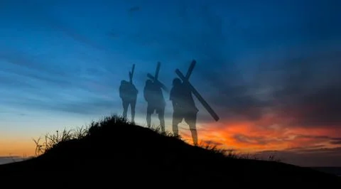 Shadows of Salvation Stock Photos