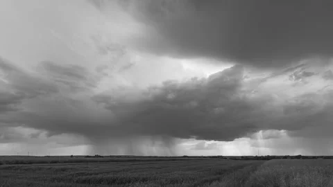 Shadows of the Storm: A Dramatic Timelapse 4K UHD Stock Footage 304462209