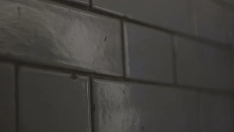 SHADOWS ON WHITE METRO TILES Stock Footage 141071833