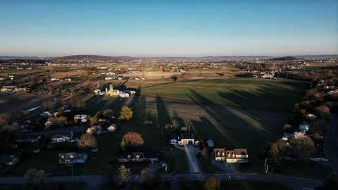 Shadowy Farm Stock Photos