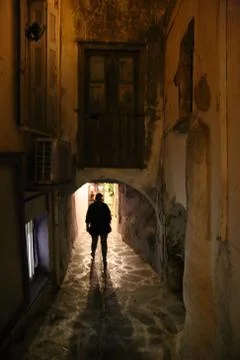 Shadowy figure Stock Photos