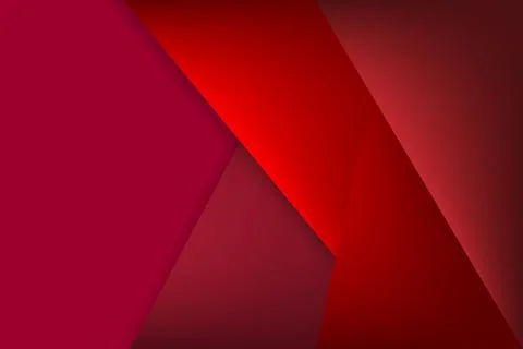 Shadowy Red background vector overlap layer on dark space for background Stock Illustration