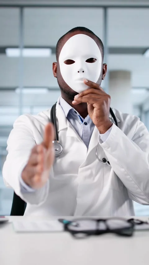 Shady Doctor Caught In Deceitful Web Of Lies Stock Footage 310395888