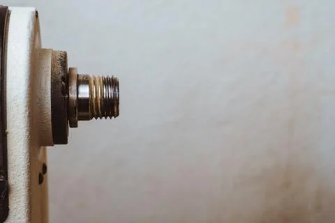 Shaft on the machine Stock Photos