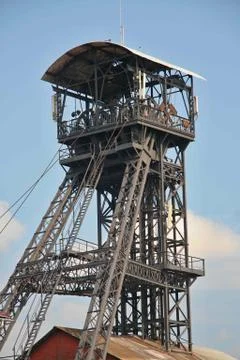Shaft tower 스톡 사진