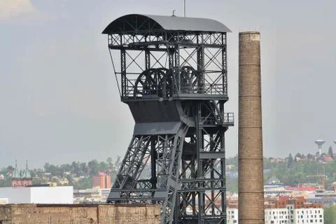 Shaft tower Stock Photos