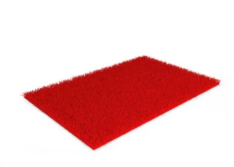 Shaggy carpet Stock Illustration